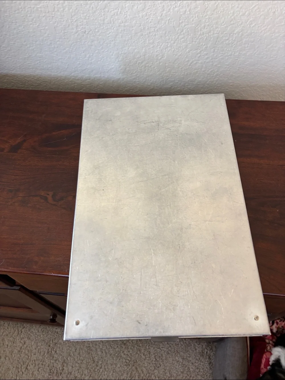 Saunders Vintage Aluminum Storage Clipboard